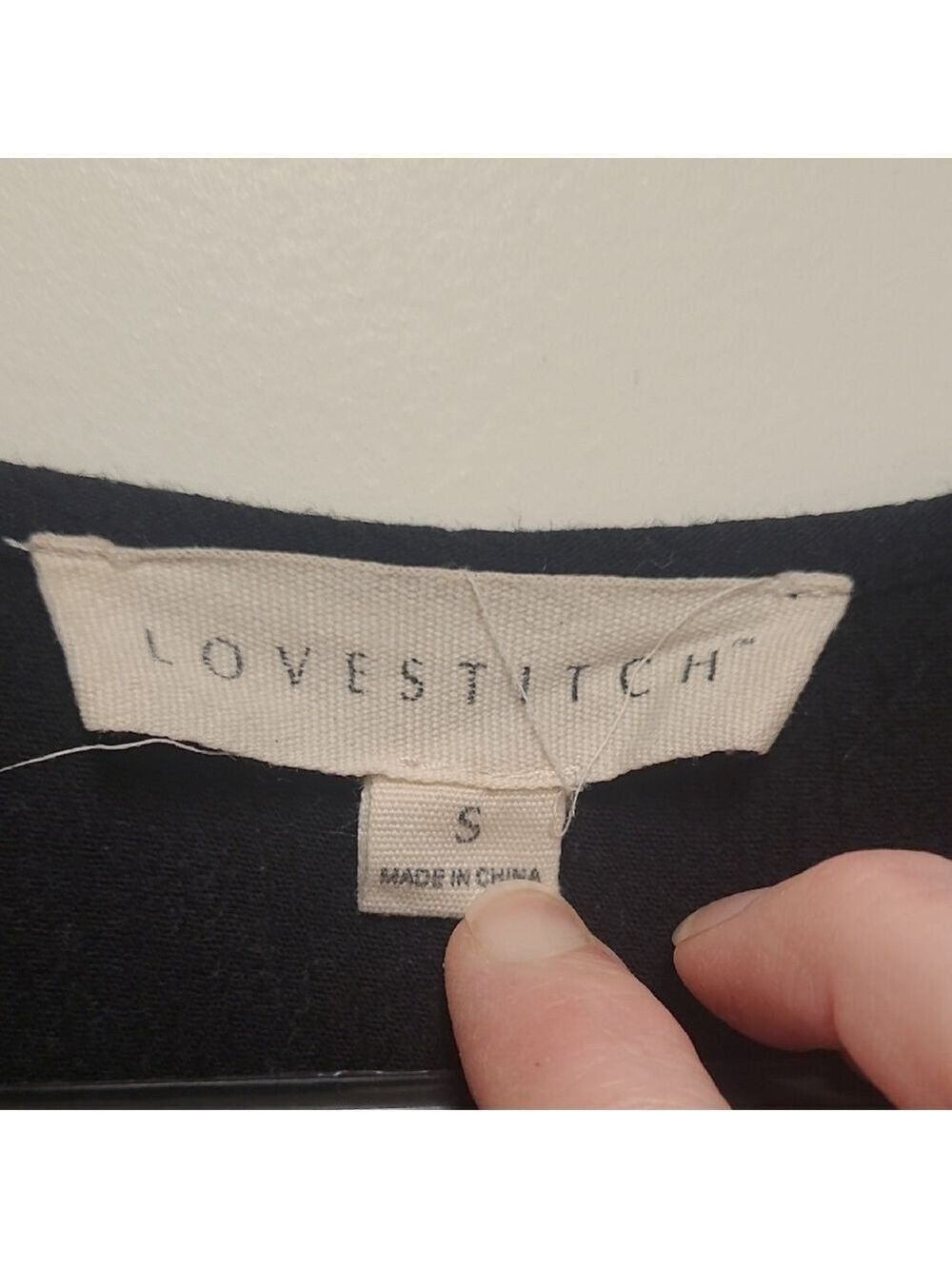 Lovestitch Elegant Black Blouse - Picture 2 of 5